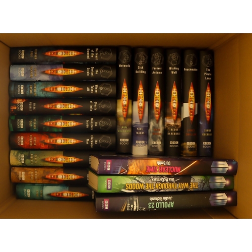 54 - DR WHO - BBC HARDBACK NOVELS. 48 books, mainly published by the BBC. includes one written by Tom Bak... 