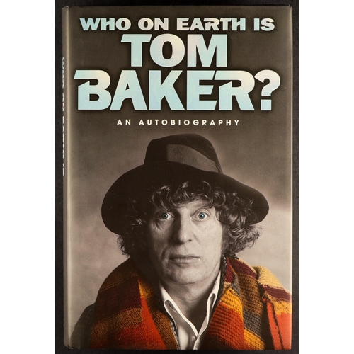 55 - DR WHO - BIOGRAPHIES AND AUTOBIOGRAPHIES. Includes Colin Baker (signed), Tom Baker (signed), Patrick... 