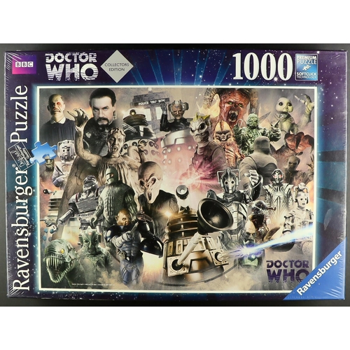 59 - DR WHO - BOARD GAMES AND PUZZLES. Includes 'Dr Who' by Strawberry Fayre, Monopoly - Dr Who ed (seale... 