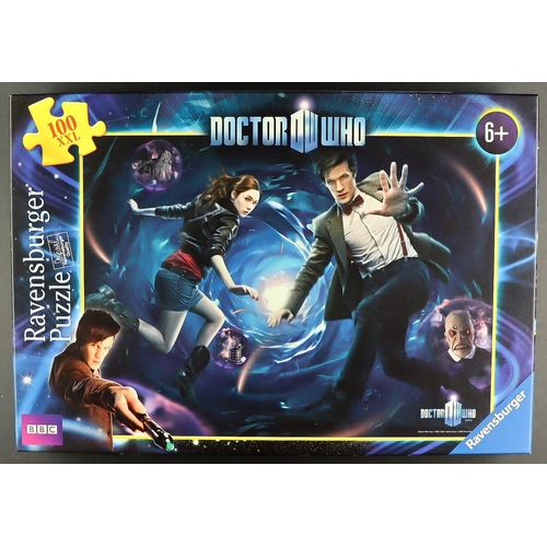 59 - DR WHO - BOARD GAMES AND PUZZLES. Includes 'Dr Who' by Strawberry Fayre, Monopoly - Dr Who ed (seale... 