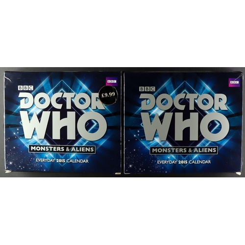 66 - DR WHO - COLLECTABLE SELECTION INCLUDING SIGNED. 2 t-shirts, 2 neck ties, baking mould, bookmark, er... 