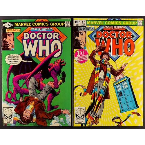 67 - DR WHO - COMIC BOOKS AND GRAPHIC NOVELS by Marvel and Titan. Includes the Doctor's first American Co... 