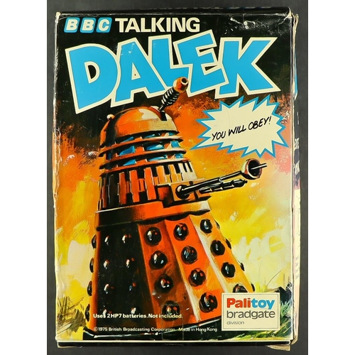 70 - DR WHO - DALEK SELECTION. Includes BBC Palitoy Talking Dalek (boxed), 2 radio controlled Daleks (one... 