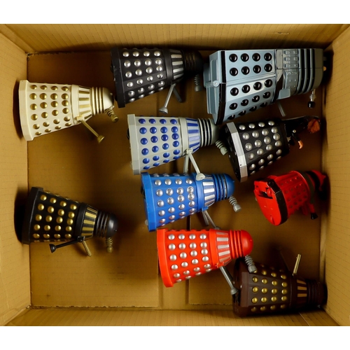 70 - DR WHO - DALEK SELECTION. Includes BBC Palitoy Talking Dalek (boxed), 2 radio controlled Daleks (one... 