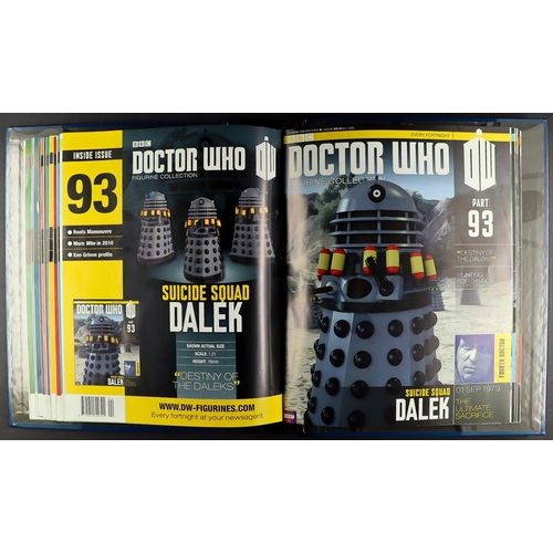 77 - DR WHO - EAGLEMOSS FIGURINE COLLECTION. Comprising of 1-157, 160-163 with 3 specials and 5 duplicate... 