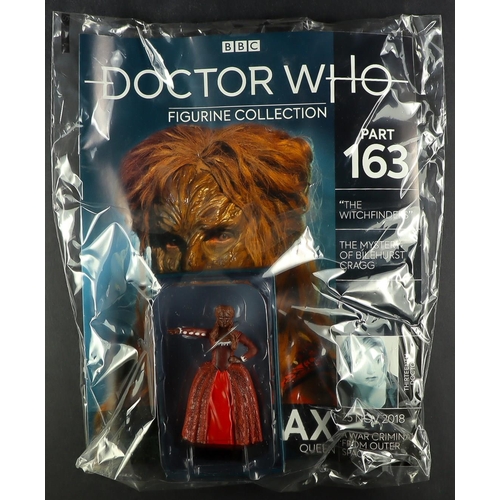 77 - DR WHO - EAGLEMOSS FIGURINE COLLECTION. Comprising of 1-157, 160-163 with 3 specials and 5 duplicate... 