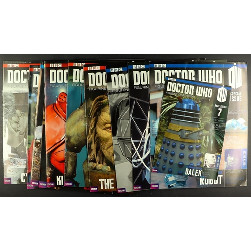 77 - DR WHO - EAGLEMOSS FIGURINE COLLECTION. Comprising of 1-157, 160-163 with 3 specials and 5 duplicate... 