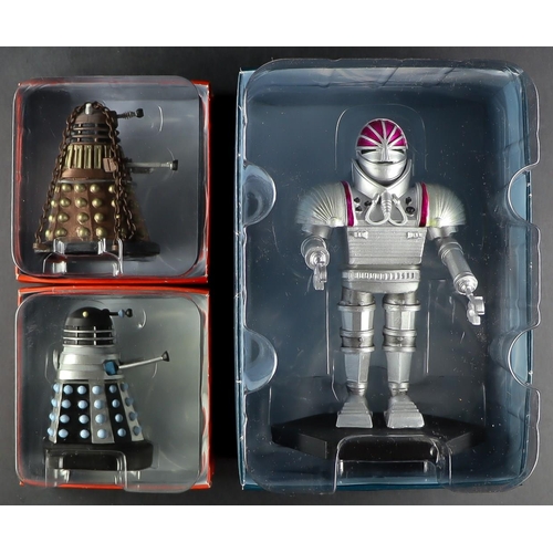 78 - DR WHO - EAGLEMOSS COLLECTORS' MODELS. Comprising of The Tardis (Special 1), Slitheen (Special 2), G... 