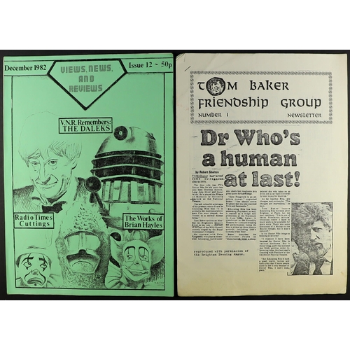 79 - DR WHO - FANZINES. Wide range of Dr Who or Dr Who related fanzines. Includes Private Who 2, 3, 4, 6,... 