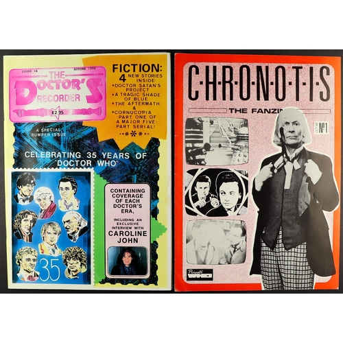 79 - DR WHO - FANZINES. Wide range of Dr Who or Dr Who related fanzines. Includes Private Who 2, 3, 4, 6,... 