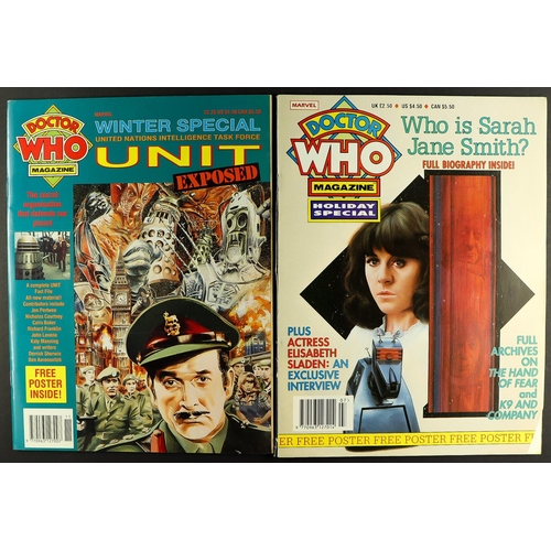 82 - DR WHO - MAGAZINE #85 - 548. Comprises of 85 (inc poster), 86-99, 100 (inc poster), 101-104, 105 (in... 