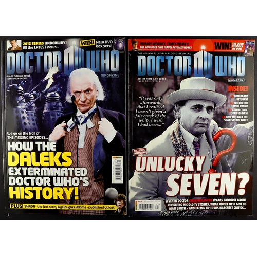 82 - DR WHO - MAGAZINE #85 - 548. Comprises of 85 (inc poster), 86-99, 100 (inc poster), 101-104, 105 (in... 