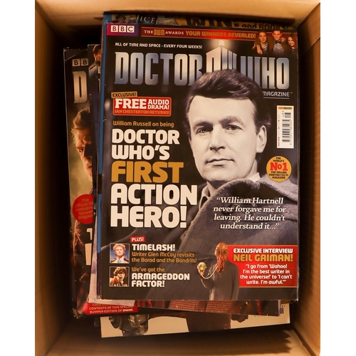 82 - DR WHO - MAGAZINE #85 - 548. Comprises of 85 (inc poster), 86-99, 100 (inc poster), 101-104, 105 (in... 