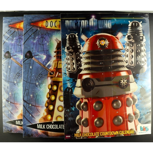 84 - DR WHO - MILK CHOCOLATE ITEMS. For display and collectable interest only. Includes Easter Eggs and A... 