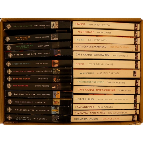 86 - DR WHO - PAPERBACK NOVELS. The Missing Adventures and The New Adventures (Virgin Publishing). Approx... 