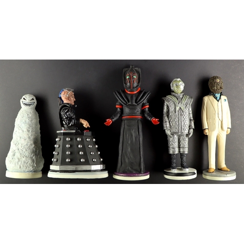 89 - DR WHO - ROBERT HARROP HAND PAINTED FIGURINES. Limited edition figurines comprising of Jagarath Soar... 