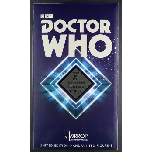 91 - DR WHO - ROBERT HARROP HAND PAINTED FIGURINES. Limited edition figurines comprising of Draconian Pri... 