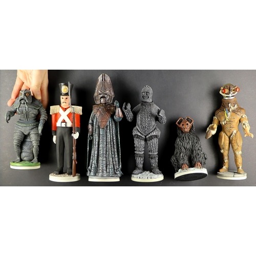 92 - DR WHO - ROBERT HARROP HAND PAINTED FIGURINES. Limited edition figurines comprising of Salonian Muta... 