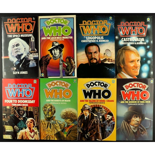 96 - DR WHO - TARGET PAPERBACK NOVELS. Approximately 160 books. Generally good. Lot 96 [a]