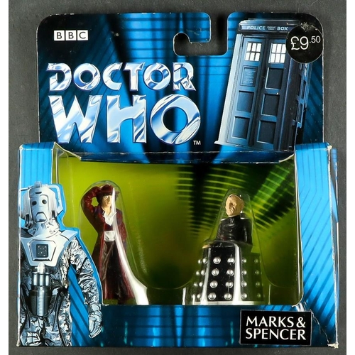 98 - DR WHO - UNOPENED BOXED ITEMS comprising of 'The Eleven Doctors Figure Set', 'The Eleven Doctors Mic... 