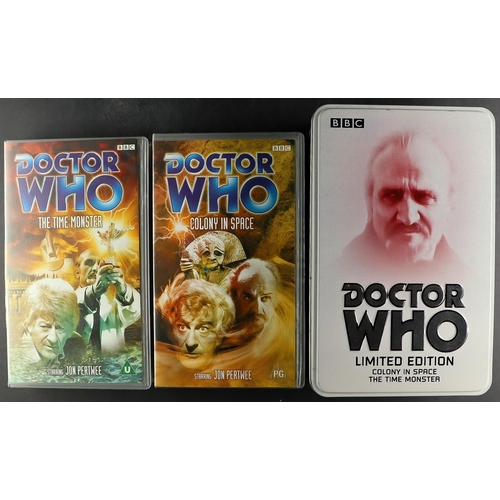 100 - DR WHO - VHS LIMITED EDITIONS. Comprising of 'Planet of the Daleks and Revelation of the Daleks' (ti... 