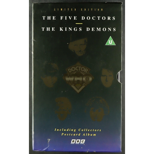 100 - DR WHO - VHS LIMITED EDITIONS. Comprising of 'Planet of the Daleks and Revelation of the Daleks' (ti... 