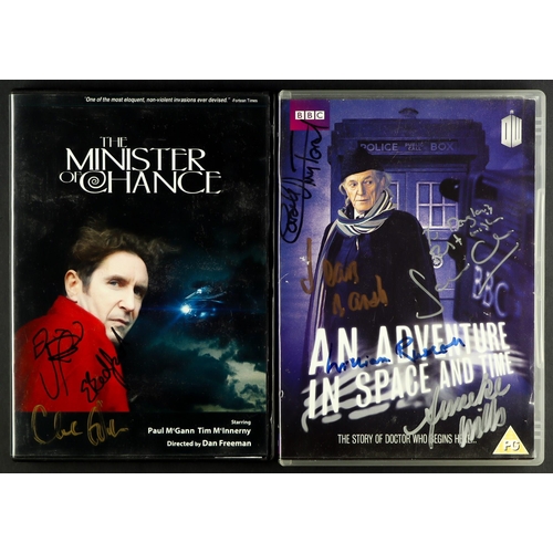 104 - DR WHO RELATED DVDs INCLUDING SIGNED. Includes 'Doctor Who and the Dalels', 'The Dalek Collection'  ... 