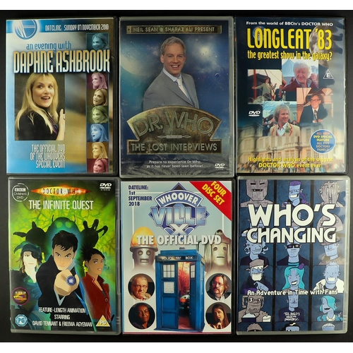 104 - DR WHO RELATED DVDs INCLUDING SIGNED. Includes 'Doctor Who and the Dalels', 'The Dalek Collection'  ... 