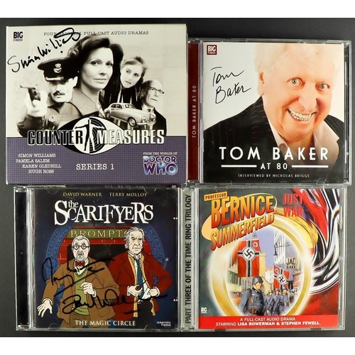 105 - DR WHO RELATED AUCTION CDs INCLUDING SIGNED. Includes 'Dalek Empire' (10 different), 'Sarah Jane Smi... 