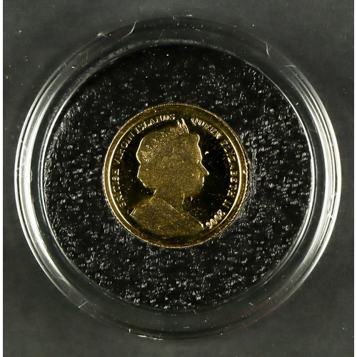 119 - GOLD COIN Br. Virgin Islands 2006 $10 gold Mozart 1/25oz. Lot 119 [a]