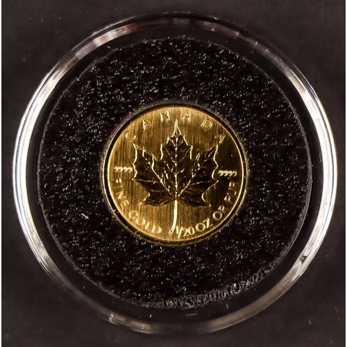 120 - GOLD COIN Canadian 2006 1/20oz gold Maple Leaf, uncirculated. Lot 120 [a]