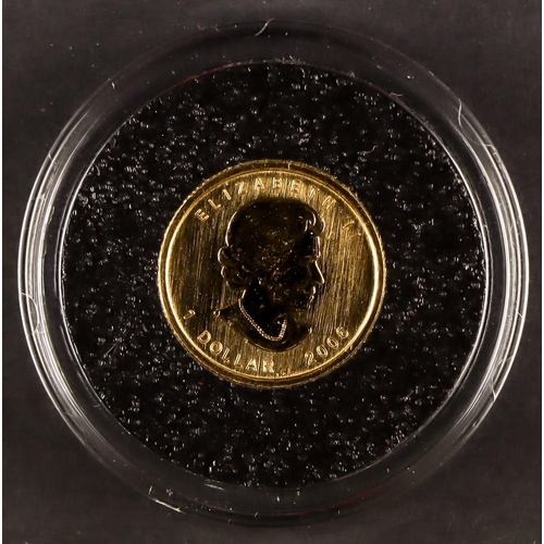 120 - GOLD COIN Canadian 2006 1/20oz gold Maple Leaf, uncirculated. Lot 120 [a]