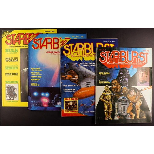 134 - MAGAZINES - STARBURST from No 1 to 260. Includes 1-11, 13-27, 29-34, 36-51, 20 issues between 55-96 ... 