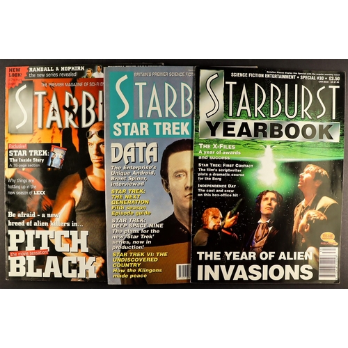 134 - MAGAZINES - STARBURST from No 1 to 260. Includes 1-11, 13-27, 29-34, 36-51, 20 issues between 55-96 ... 