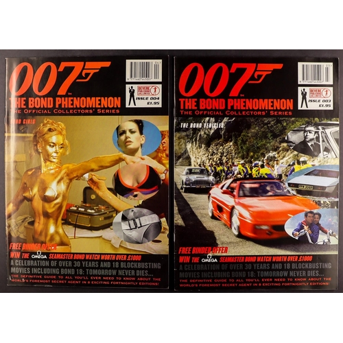 135 - MAGAZINES - JAMES BOND. Comprises of The Bond Phenomena (1-4),  Tomorrow Never Dies and Goldeneye So... 