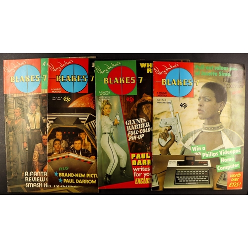 136 - MAGAZINES - BLAKE'S 7. Comprises of # 1-6, 8 and a Summer Special. No transfer with # 1. (8) Lot 136... 