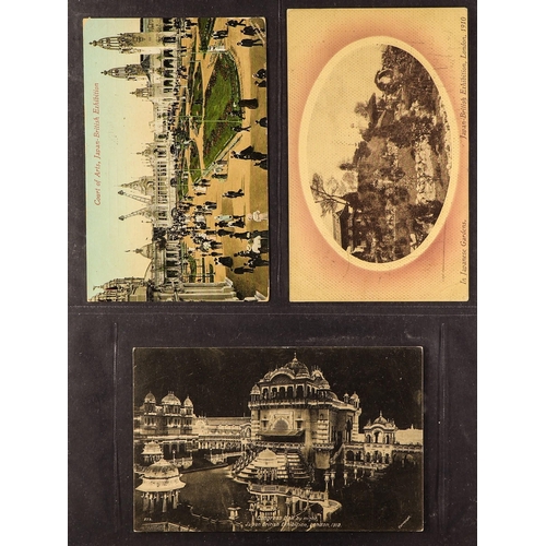 174 - POSTCARDS 1910 JAPAN-BRITISH EXHIBITION 24 mostly used p/cards, ten with 