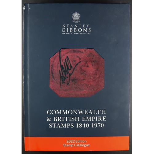 187 - STANLEY GIBBONS 2022 Commonwealth & British Empire Stamps 1840-1970 catalogue. Lot 187 [c]