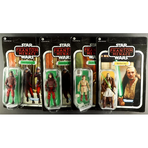 189 - STAR WARS - THE PHANTOM MENACE FIGURES. Comprising of Qu-Gon Jinn, Anakin Skywalker, and Naboo Royal... 