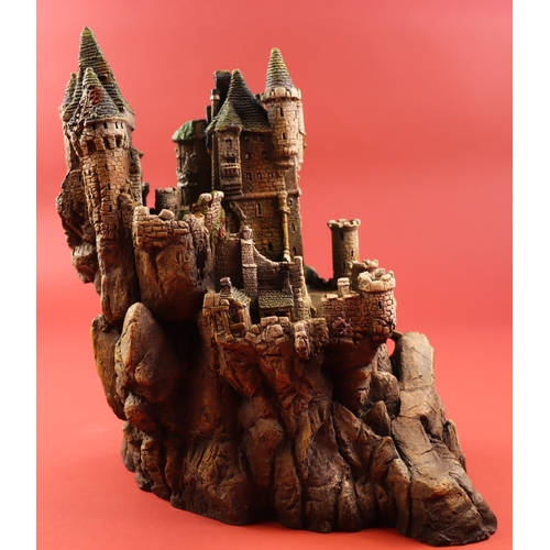 195 - TERRY PRATCHETT - DISCWORLD MODEL: LANCRE CASTLE. by The Cunning Artificer. Limited edition of 301. ... 