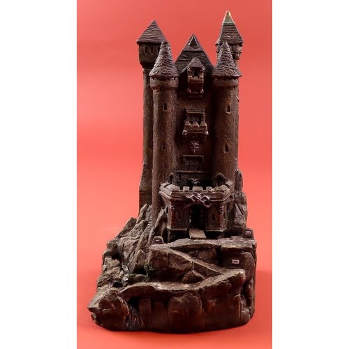 199 - TERRY PRATCHETT - DISCWORLD MODEL: THE VAMPIRE'S CASTLE by The Cunning Artificer. Limited edition. S... 