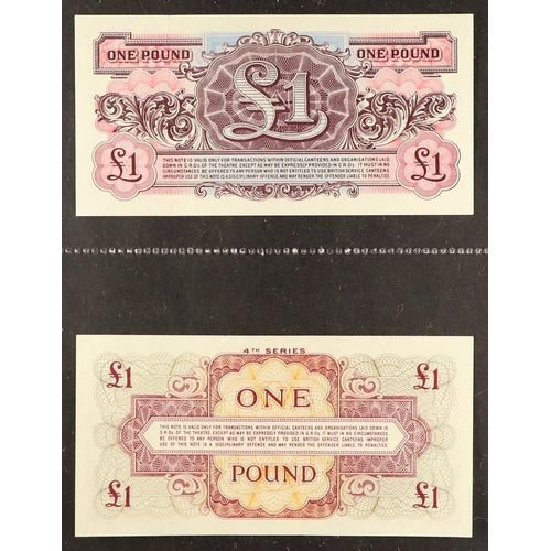 210 - WORLD BANKNOTES 20th Century various uncirculated banknotes, includes British Armed Forces to £5, va... 