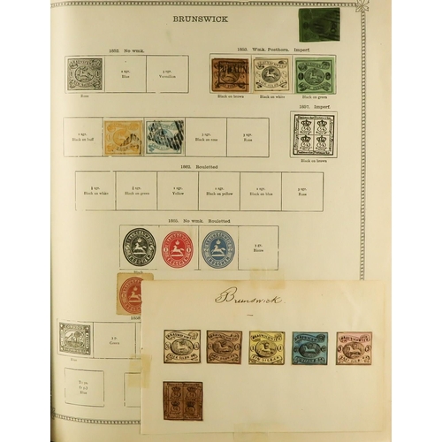 213 - OUTSTANDING WORLD COLLECTION TO 1928 IN BOTH VOLUMES OF THE SG 