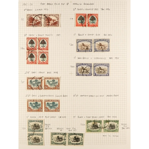 222 - BRITISH SOUTH & EAST AFRICA QV to KGVI impressive collection/accumulation in fourteen stockbooks & a... 