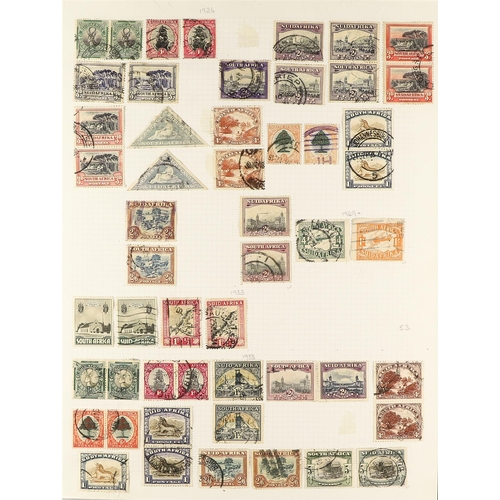 224 - COMMONWEALTH IN 10 ALBUMS. A collection of chiefly used 1850's - 2015 stamps in 10 albums (approx 12... 