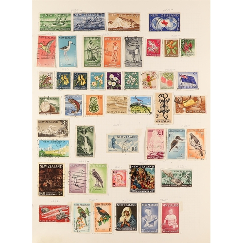 224 - COMMONWEALTH IN 10 ALBUMS. A collection of chiefly used 1850's - 2015 stamps in 10 albums (approx 12... 