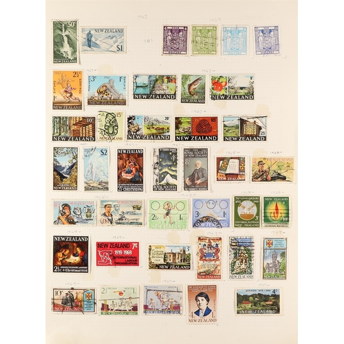 224 - COMMONWEALTH IN 10 ALBUMS. A collection of chiefly used 1850's - 2015 stamps in 10 albums (approx 12... 