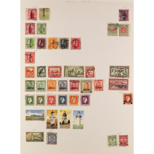 224 - COMMONWEALTH IN 10 ALBUMS. A collection of chiefly used 1850's - 2015 stamps in 10 albums (approx 12... 