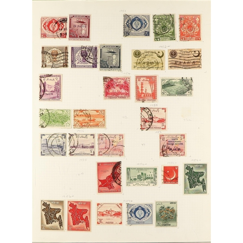 224 - COMMONWEALTH IN 10 ALBUMS. A collection of chiefly used 1850's - 2015 stamps in 10 albums (approx 12... 