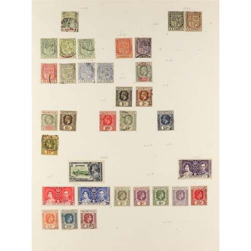 224 - COMMONWEALTH IN 10 ALBUMS. A collection of chiefly used 1850's - 2015 stamps in 10 albums (approx 12... 